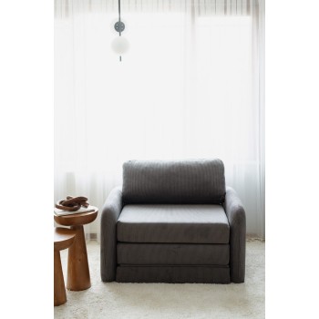 1-Seat Sofa-Bed Nest - Grey Grey