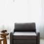 1-Seat Sofa-Bed Nest - Grey Grey