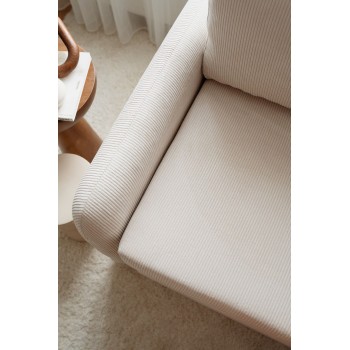 1-Seat Sofa-Bed Nest - White White