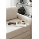 1-Seat Sofa-Bed Nest - White White