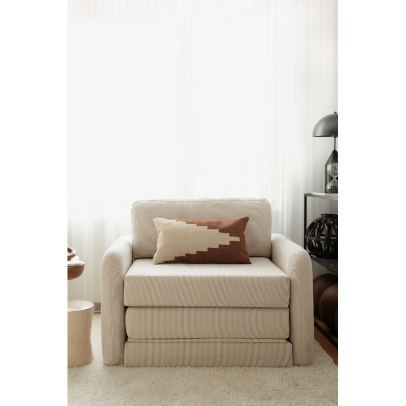 1-Seat Sofa-Bed Nest - White White