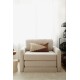 1-Seat Sofa-Bed Nest - White White