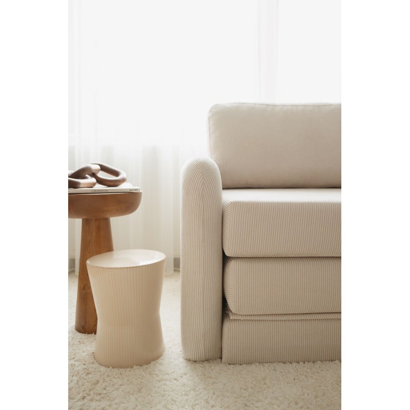 1-Seat Sofa-Bed Nest - White White