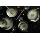 Dinner Set (24 Pieces) GBSATN24Y4101630 Cream
Green
Black