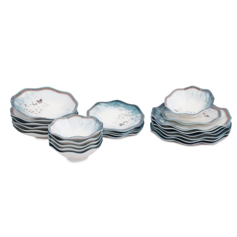 Hermia Dinner Set (24 Pieces) GBSNES24Y4R1341 Multicolor