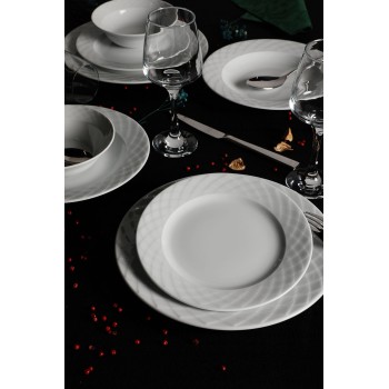 Dinner Set (24 Pieces) ALF24Y400 White