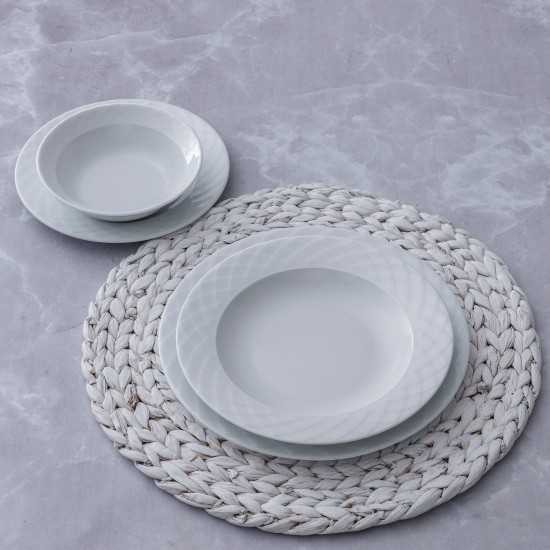 Dinner Set (24 Pieces) ALF24Y400 White