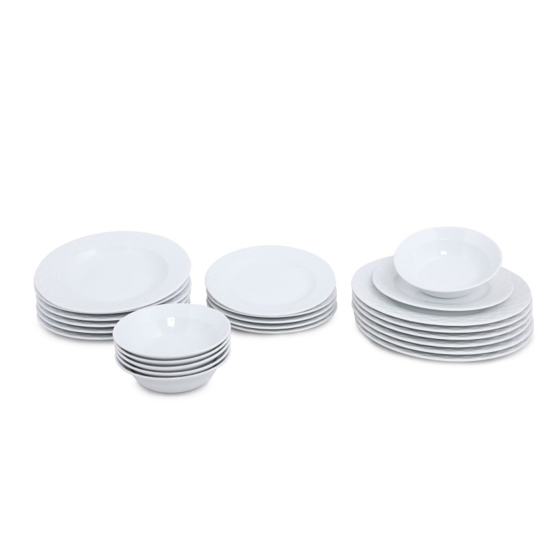 Dinner Set (24 Pieces) ALF24Y400 White