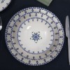 Hermia Dinner Set (24 Pieces) GBSATN24Y4R1654 White
Blue