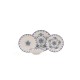 Hermia Dinner Set (24 Pieces) GBSATN24Y4R1654 White
Blue