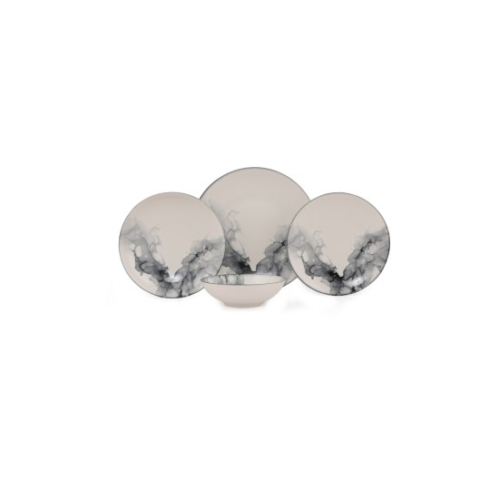 Hermia Dinner Set (24 Pieces) GBSATN24Y4R1360 Multicolor