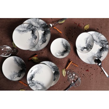 Dinner Set (24 Pieces) GBSATN24Y4R1360 Multicolor