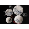 Dinner Set (24 Pieces) GBSNES24Y4E1891 Multicolor