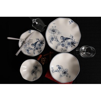 Dinner Set (24 Pieces) GBSNES24Y4E1891 Multicolor