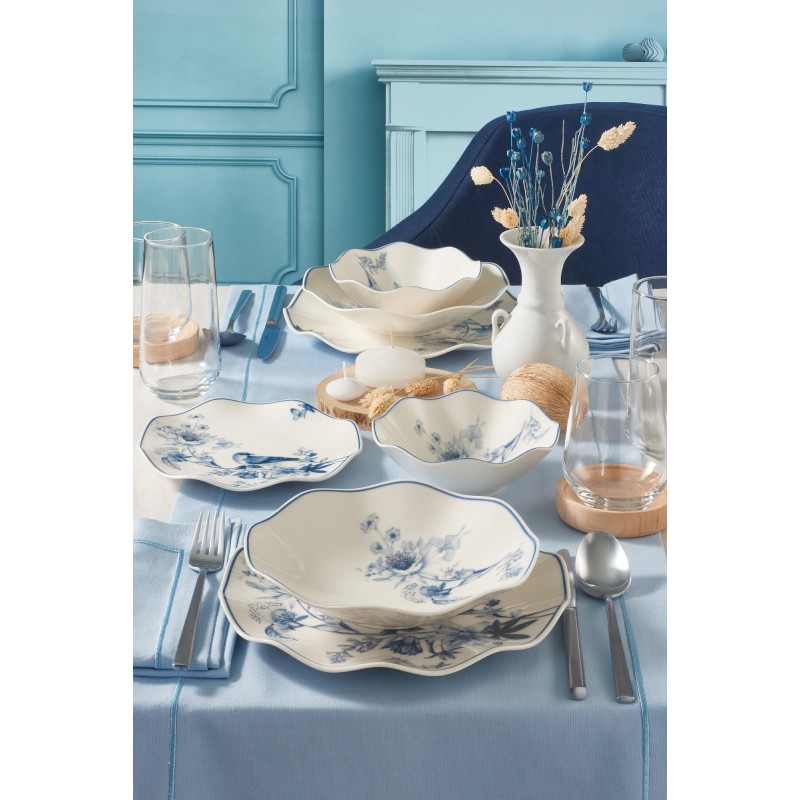 Dinner Set (24 Pieces) GBSNES24Y4E1891 Multicolor