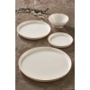 Dinner Set (16 Pieces) GBSBLB16YS30GD Cream