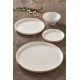 Dinner Set (16 Pieces) GBSBLB16YS30GD Cream
