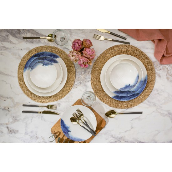 Hermia Dinner Set (24 Pieces) GBSATN24Y4R30483 Multicolor