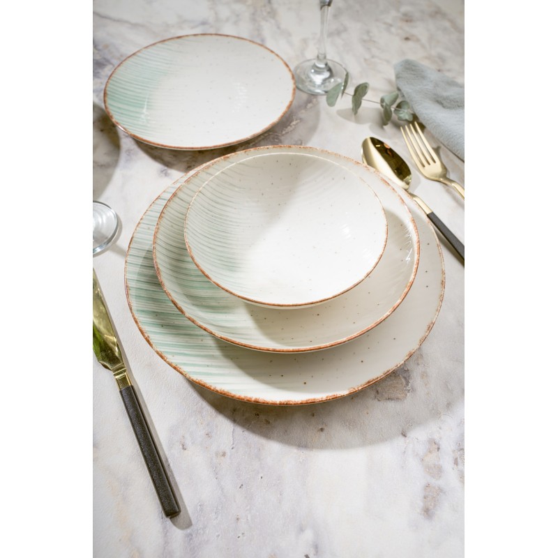 Hermia Dinner Set (24 Pieces) GBSATN24Y4R319320 Multicolor