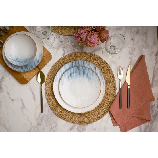 Dinner Set (24 Pieces) GBSATN24Y4R319314 Multicolor Hermia Dinner Set (24 Pieces) GBSATN24Y4R319314 Multicolor