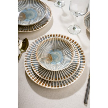 Dinner Set (24 Pieces) GBSATN24Y4R16463 Multicolor
