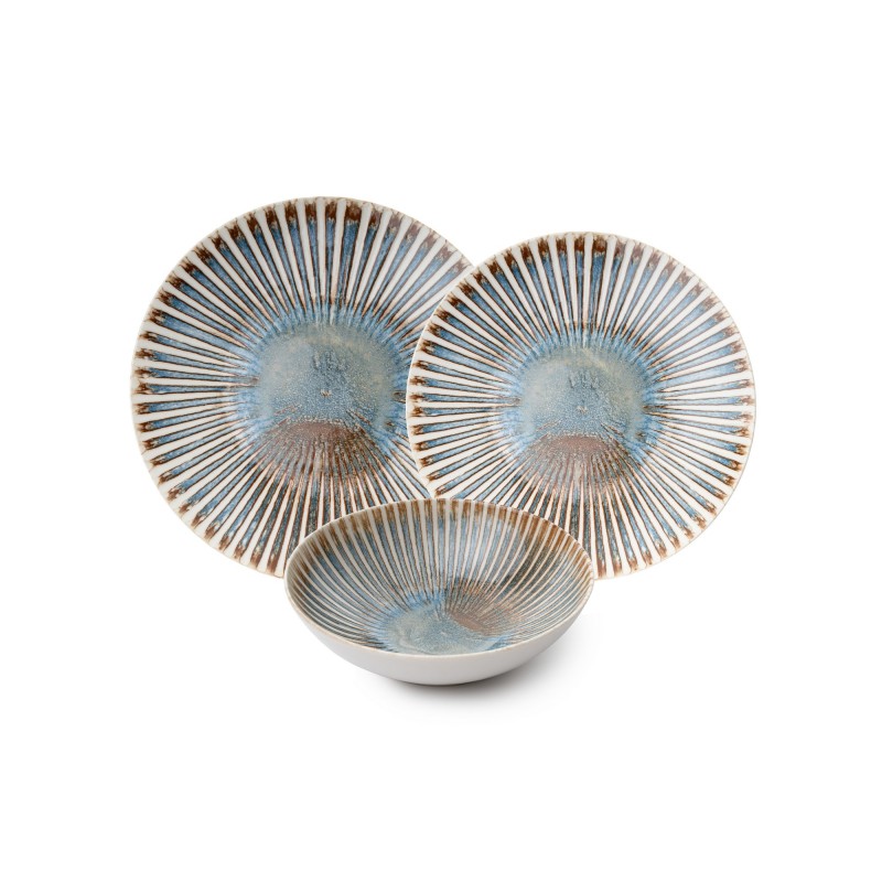 Hermia Dinner Set (24 Pieces) GBSATN24Y4R16463 Multicolor