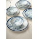 Dinner Set (24 Pieces) GBSATN24Y4R1502 Multicolor Hermia Dinner Set (24 Pieces) GBSATN24Y4R1502 Multicolor