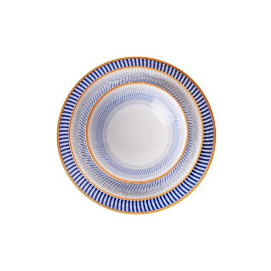 Dinner Set (24 Pieces) GBSATN24Y4R3113 Multicolor Hermia Dinner Set (24 Pieces) GBSATN24Y4R3113 Multicolor