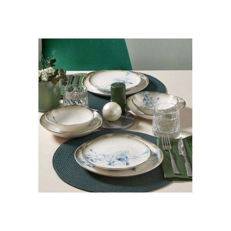 Hermia Dinner Set (24 Pieces) GBSRD24KY41023178 Multicolor