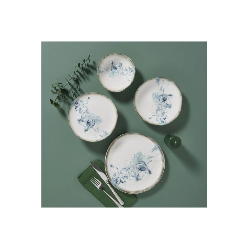 Hermia Dinner Set (24 Pieces) GBSRD24KY41023178 Multicolor