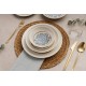 Hermia Dinner Set (24 Pieces) GBSATN24Y4R22153 Multicolor