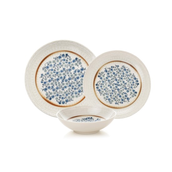 Hermia Dinner Set (24 Pieces) GBSATN24Y4R22153 Multicolor