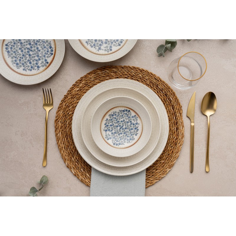 Hermia Dinner Set (24 Pieces) GBSATN24Y4R22153 Multicolor