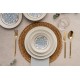 Hermia Dinner Set (24 Pieces) GBSATN24Y4R22153 Multicolor