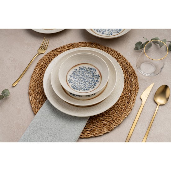 Hermia Dinner Set (24 Pieces) GBSATN24Y4R22153 Multicolor