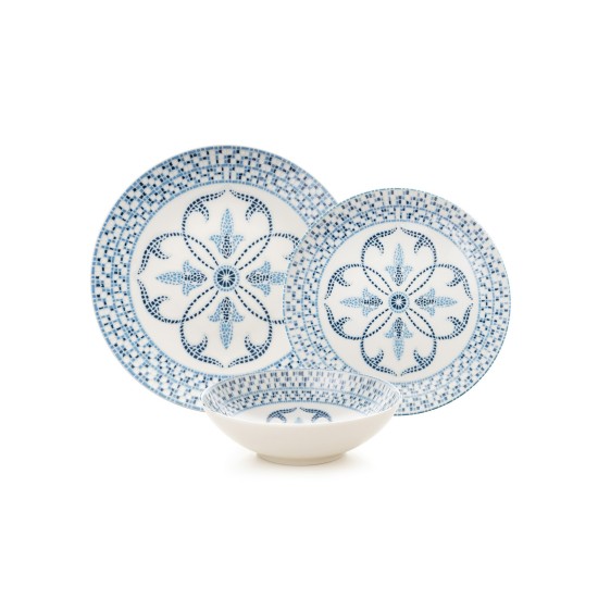 Dinner Set (24 Pieces) GBSATN24Y4R22761 Multicolor Dinner Set (24 Pieces) GBSATN24Y4R22761 Multicolor