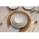 Hermia Dinner Set (24 Pieces) GBSATN24Y458SYH Multicolor