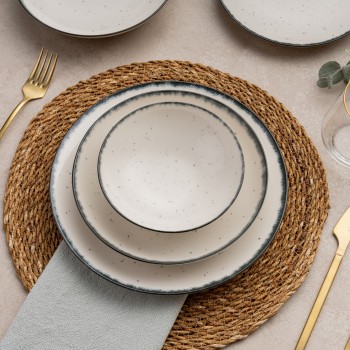 Dinner Set (24 Pieces) GBSATN24Y458SYH Multicolor