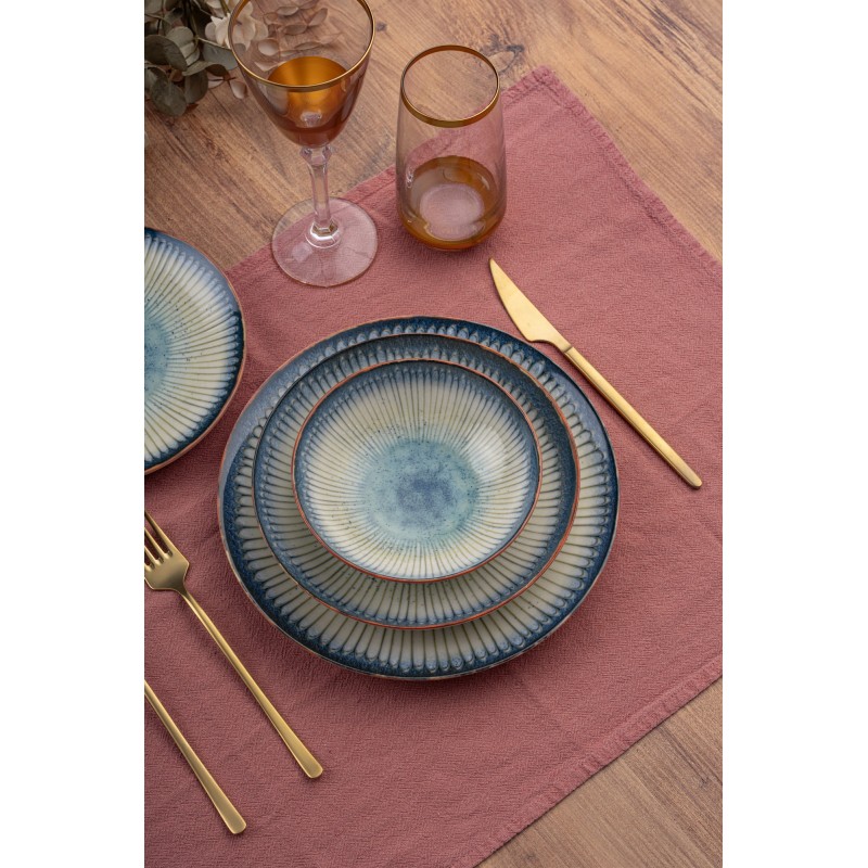 Hermia Dinner Set (24 Pieces) GBSATN24KY4R25015 Multicolor