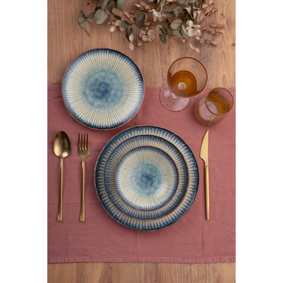 Hermia Dinner Set (24 Pieces) GBSATN24KY4R25015 Multicolor