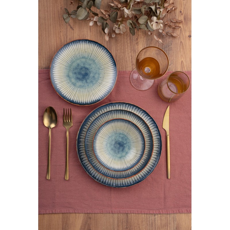 Hermia Dinner Set (24 Pieces) GBSATN24KY4R25015 Multicolor