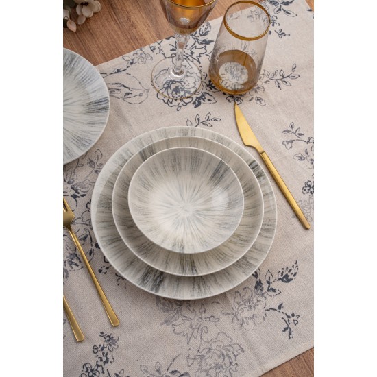 Dinner Set (24 Pieces) GBSATN24KY4R3869 Multicolor Dinner Set (24 Pieces) GBSATN24KY4R3869 Multicolor