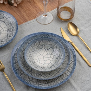 Dinner Set (24 Pieces) GBSATN24KY4R13261 Multicolor