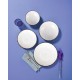 Dinner Set (24 Pieces) GBSATN24KY458SYH Black
White