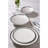 Dinner Set (24 Pieces) GBSATN24KY458SYH Black
White