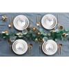 Dinner Set (24 Pieces) GBSATN24KY4E40711 White
Blue