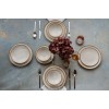 Dinner Set (24 Pieces) GBSATN24KY458KH White
Brown