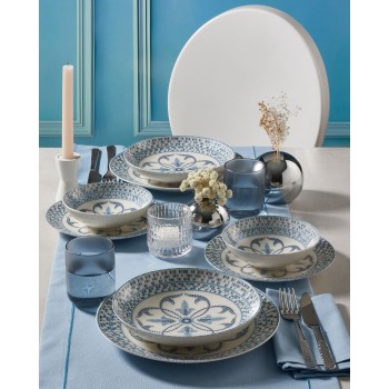 Dinner Set (24 Pieces) RGBSATN24Y4R22761 Multicolor