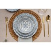 Dinner Set (24 Pieces) RGBSATN24Y4R22761 Multicolor