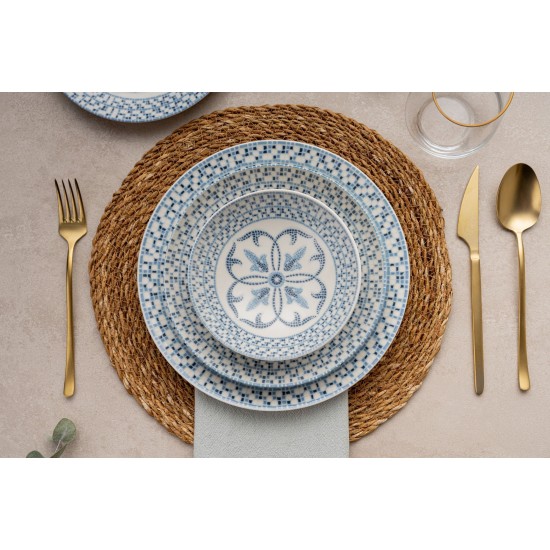 Dinner Set (24 Pieces) RGBSATN24Y4R22761 Multicolor Dinner Set (24 Pieces) RGBSATN24Y4R22761 Multicolor
